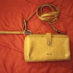 The Sak crossbody cell phone wallet purse